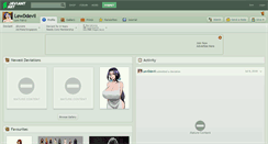 Desktop Screenshot of lewddevil.deviantart.com