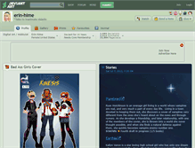 Tablet Screenshot of erin-hime.deviantart.com