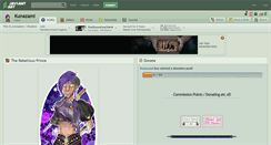 Desktop Screenshot of kunazami.deviantart.com