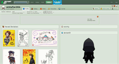 Desktop Screenshot of animefan2006.deviantart.com