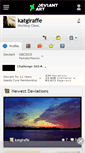 Mobile Screenshot of katgiraffe.deviantart.com