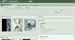 Desktop Screenshot of colinharbut.deviantart.com