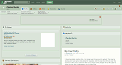 Desktop Screenshot of clankersucks.deviantart.com