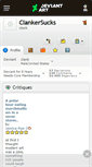 Mobile Screenshot of clankersucks.deviantart.com