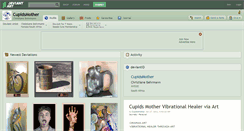 Desktop Screenshot of cupidsmother.deviantart.com
