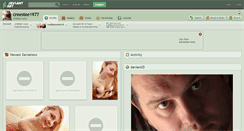 Desktop Screenshot of creestee1977.deviantart.com