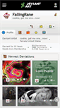 Mobile Screenshot of fallingrane.deviantart.com