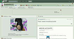 Desktop Screenshot of inuyashasgirl223.deviantart.com