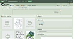 Desktop Screenshot of parmaali.deviantart.com