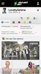 Mobile Screenshot of lovebyselena.deviantart.com