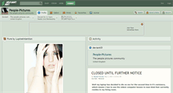 Desktop Screenshot of people-pictures.deviantart.com