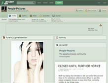 Tablet Screenshot of people-pictures.deviantart.com