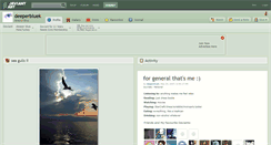 Desktop Screenshot of deeperbluek.deviantart.com
