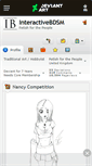 Mobile Screenshot of interactivebdsm.deviantart.com