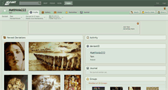 Desktop Screenshot of matthiola222.deviantart.com