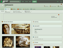 Tablet Screenshot of matthiola222.deviantart.com