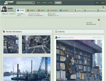Tablet Screenshot of kskb.deviantart.com