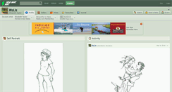 Desktop Screenshot of bizliz.deviantart.com