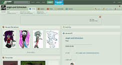 Desktop Screenshot of angst-und-schrecken.deviantart.com