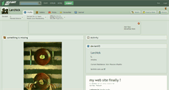 Desktop Screenshot of larchick.deviantart.com