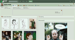 Desktop Screenshot of bishie-serge.deviantart.com