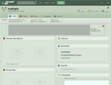 Tablet Screenshot of nyohoplz.deviantart.com