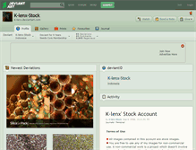 Tablet Screenshot of k-lenx-stock.deviantart.com