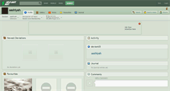 Desktop Screenshot of aashiyah.deviantart.com