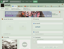 Tablet Screenshot of aashiyah.deviantart.com
