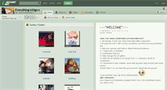 Desktop Screenshot of everything-ichigo.deviantart.com
