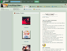 Tablet Screenshot of everything-ichigo.deviantart.com