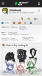 Mobile Screenshot of linksinme.deviantart.com