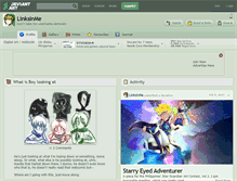 Tablet Screenshot of linksinme.deviantart.com