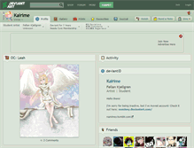 Tablet Screenshot of kairime.deviantart.com