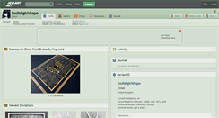 Desktop Screenshot of foolishgirlshape.deviantart.com