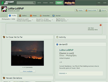 Tablet Screenshot of lolita-lollipop.deviantart.com
