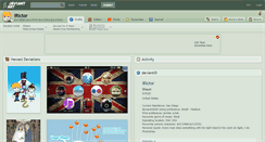 Desktop Screenshot of irictor.deviantart.com