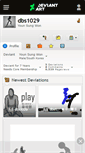 Mobile Screenshot of dbs1029.deviantart.com