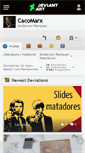 Mobile Screenshot of cacomarx.deviantart.com