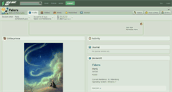 Desktop Screenshot of fabera.deviantart.com