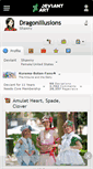 Mobile Screenshot of dragonillusions.deviantart.com