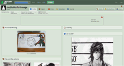 Desktop Screenshot of meditationforthesaga.deviantart.com