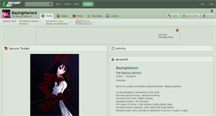 Desktop Screenshot of blazingwarlord.deviantart.com