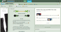 Desktop Screenshot of angels-friends.deviantart.com