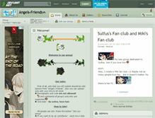 Tablet Screenshot of angels-friends.deviantart.com