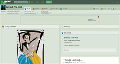 Desktop Screenshot of behind-the-wall.deviantart.com
