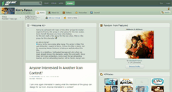 Desktop Screenshot of korra-fans.deviantart.com