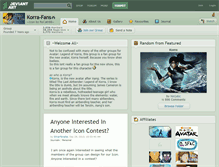 Tablet Screenshot of korra-fans.deviantart.com