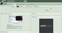 Desktop Screenshot of nemed.deviantart.com