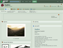 Tablet Screenshot of giazbmx.deviantart.com
